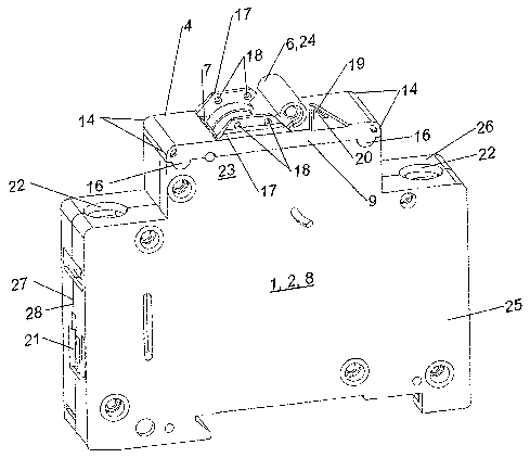 A single figure which represents the drawing illustrating the invention.